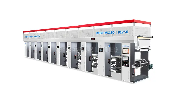 KETE MACHINE Wine Capsule Rotogravure Printing Machine KTGP-MS150