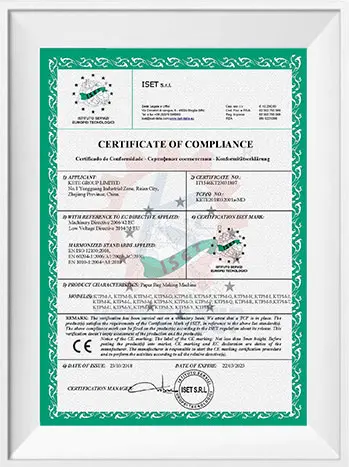 KETE MACHINE Wine Capsule Machine CE Certification