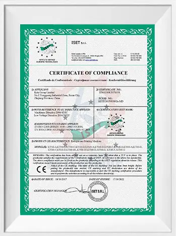 KETE MACHINE Wine Capsule Machine CE Certification