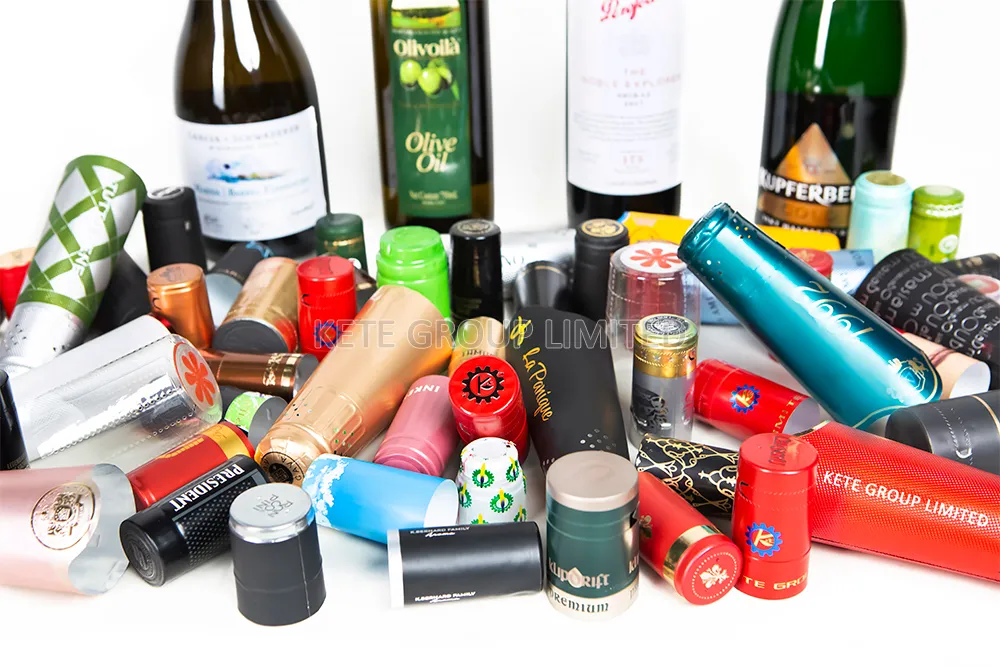 Wine Bottle Capsule Application KETE MACHINE