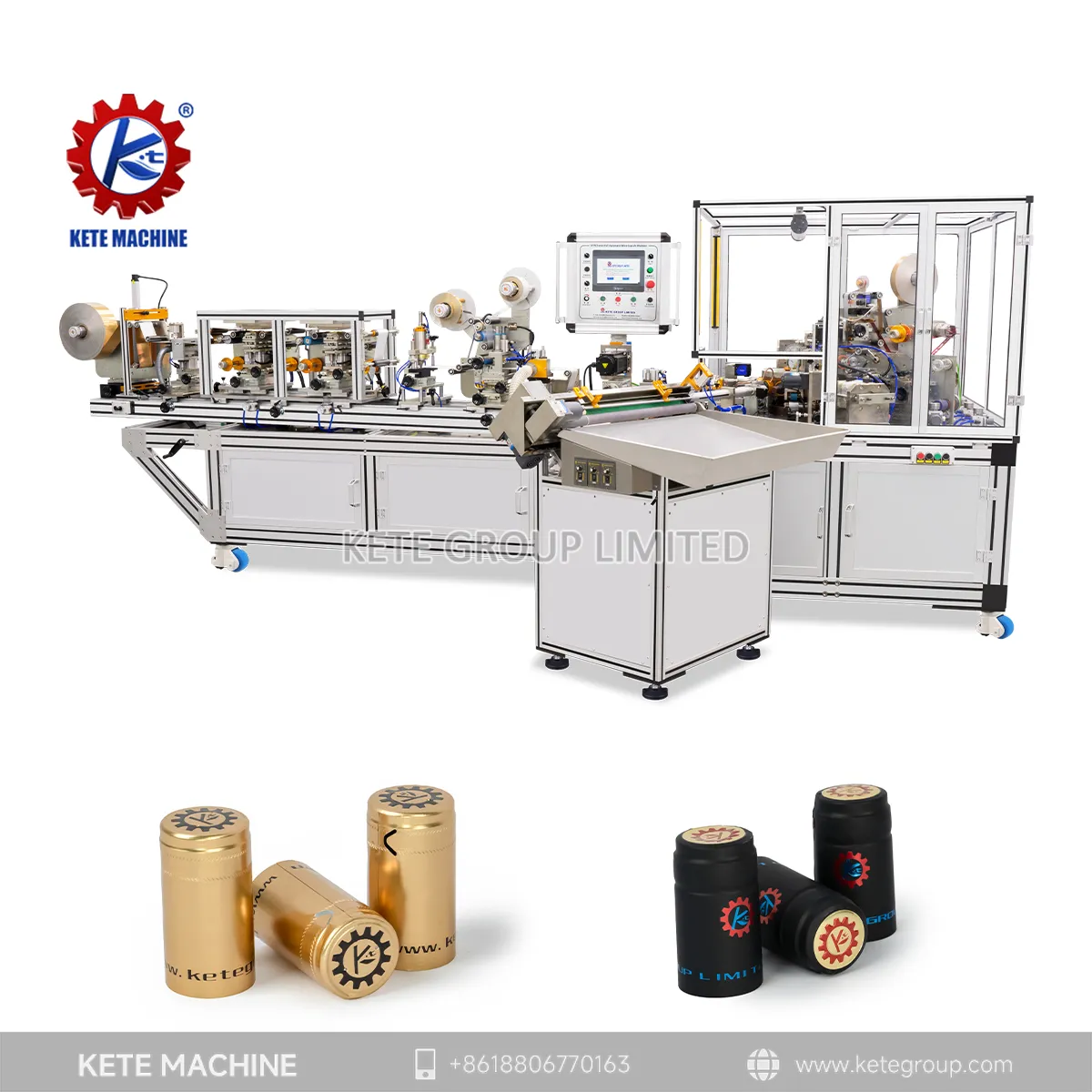 Fully Automatic Wine Capsule Machine - KETE MACHINE