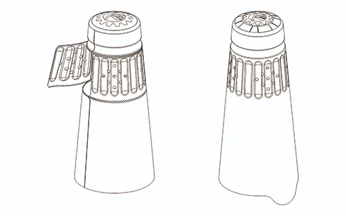 kete sparkling wine capsule